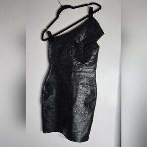 Thekewlshop One shoulder mini dress XS